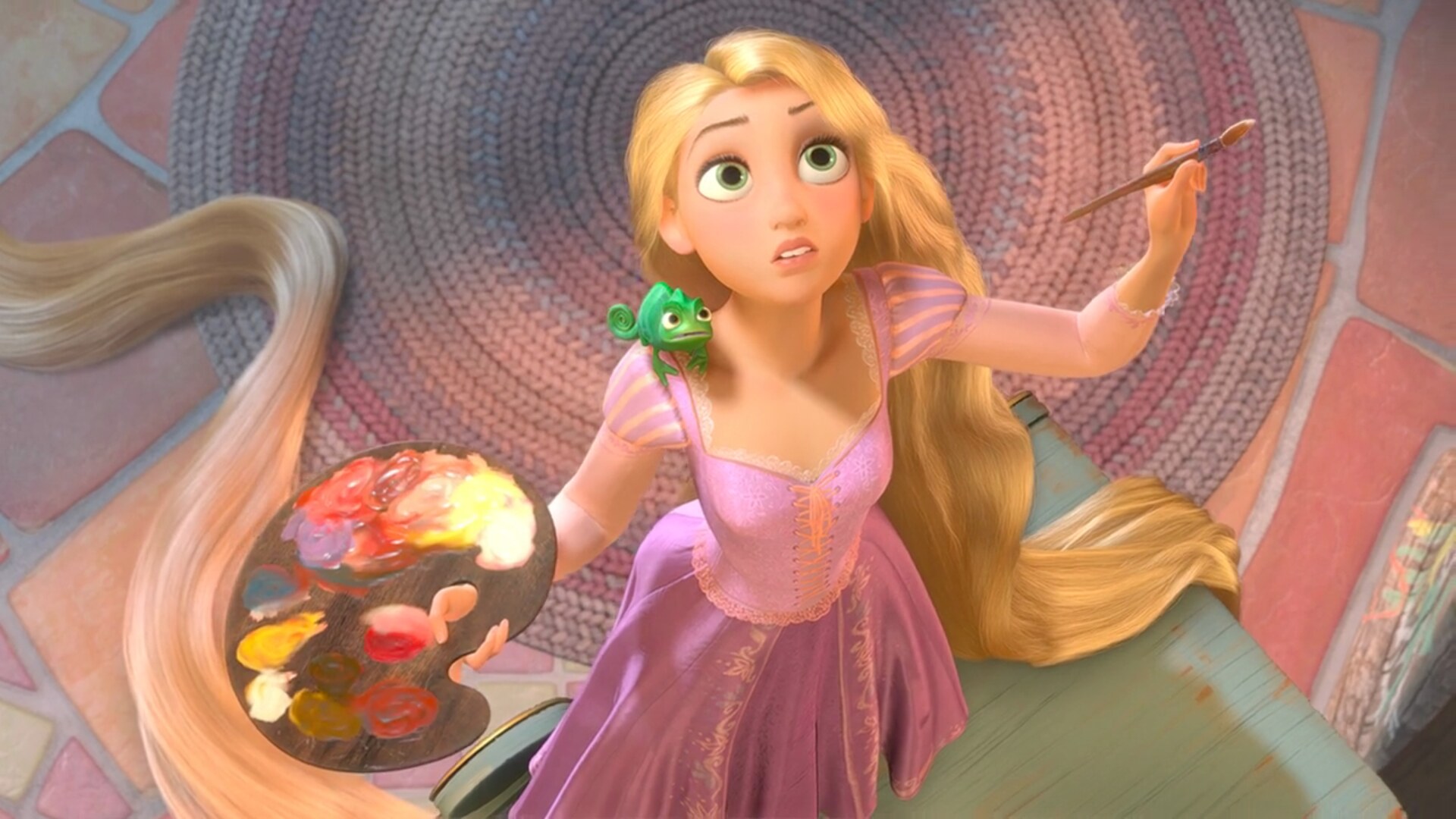 Tangled: Character lighting and color