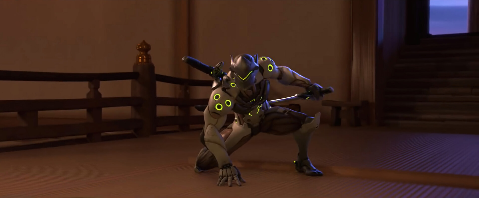 Overwatch: Dragons cinematic still